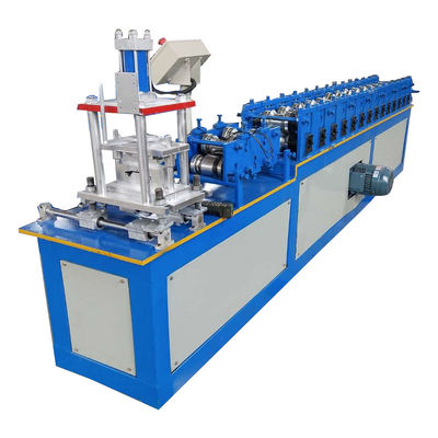 calidad  Hotels Automatic Metal Roller Shutter Door Machine Sandwich Cut Slat Forming PU Foam Slats Rolling Machinery fábrica