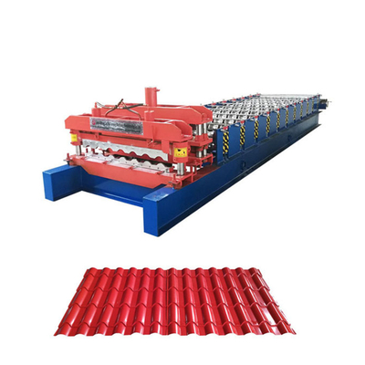 Building Material Shops Step Tile Profile Metal Sheet Roll Forming Machine